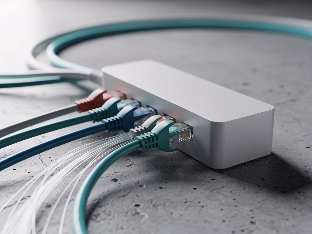 Placed after the section on why fragmented stacks are a strategic liability, illustrating disconnected data nodes or converging pipelines. marketing data integration strategy