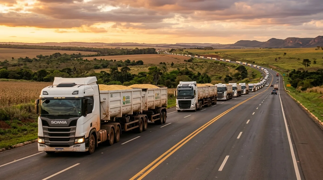 Frete rodoviário em alerta: diesel afeta sua margem