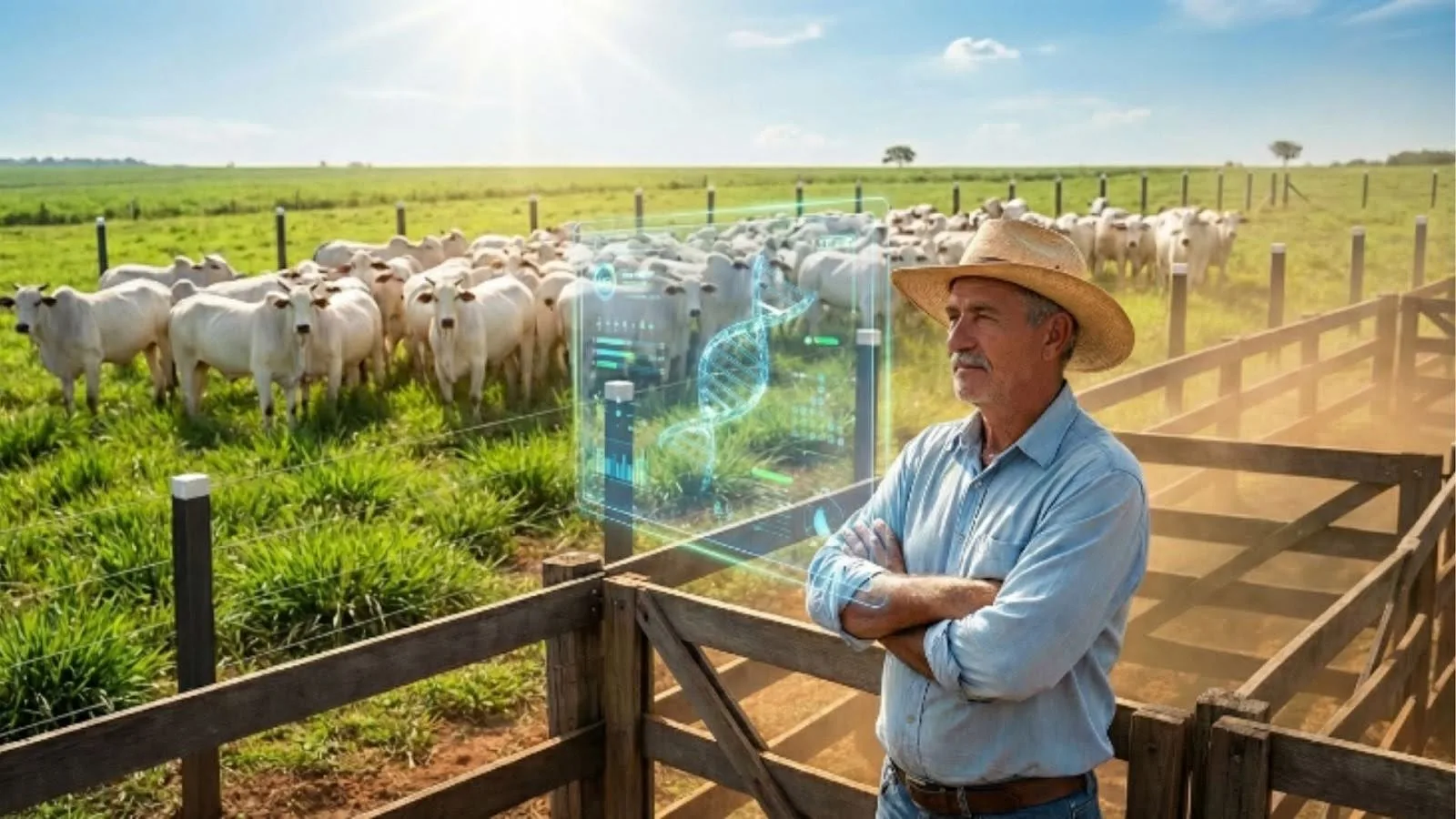 Melhoramento genético e a genômica revoluciona a pecuária